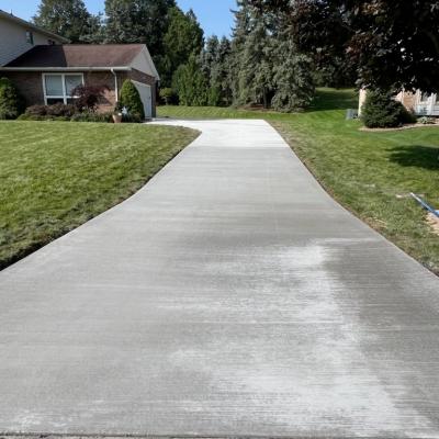 Concrete Driveway Grand Blanc Michigan Jj Concrete Contractor 1