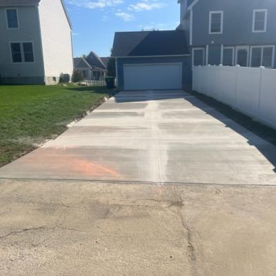 Jj Concrete Contrator New Driveway Swartz Creek 2