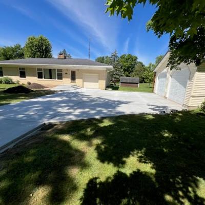 New Concrete Driveway Flushing Michigan Jj Concrete Contractor 3